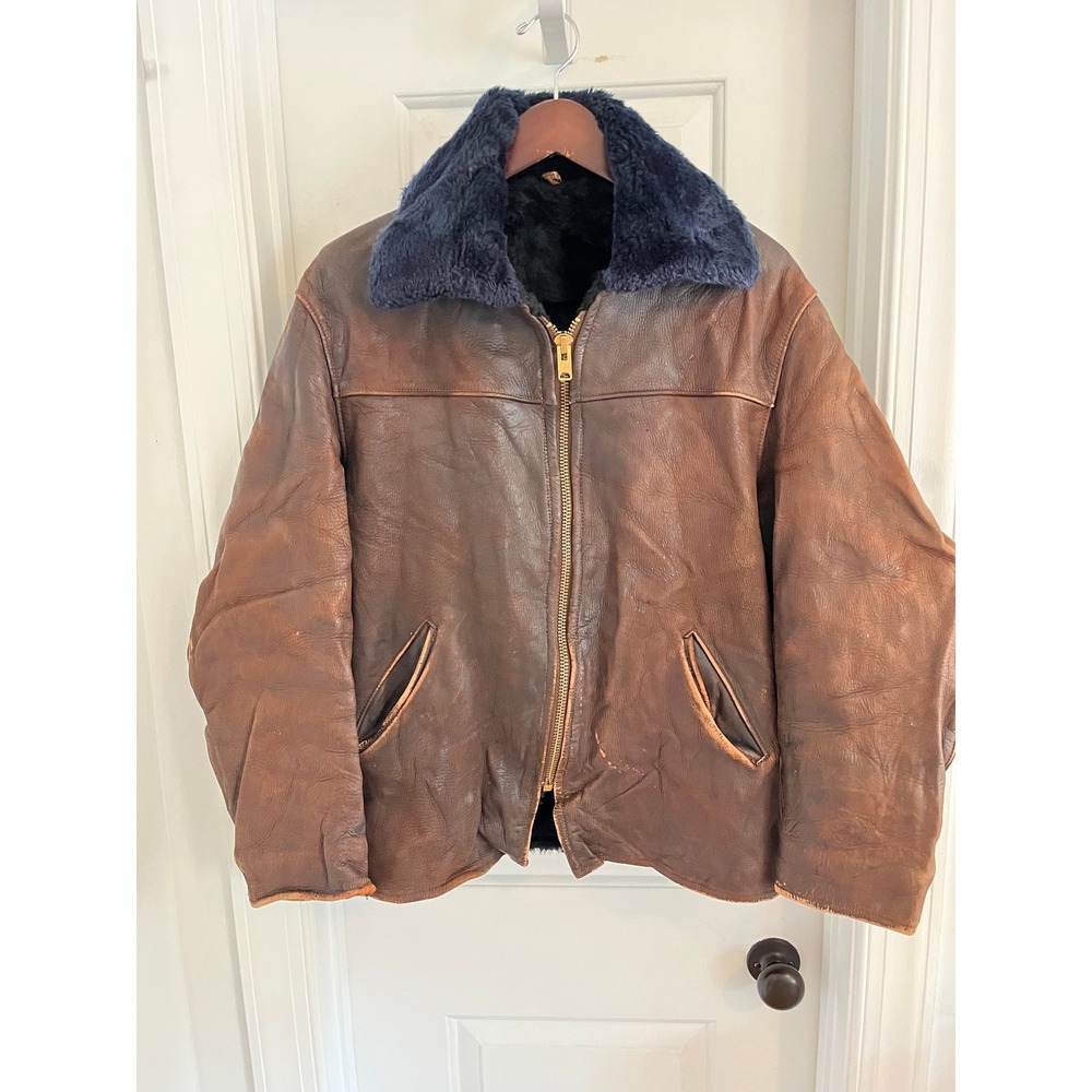 Vintage Leather Ranch Jacket